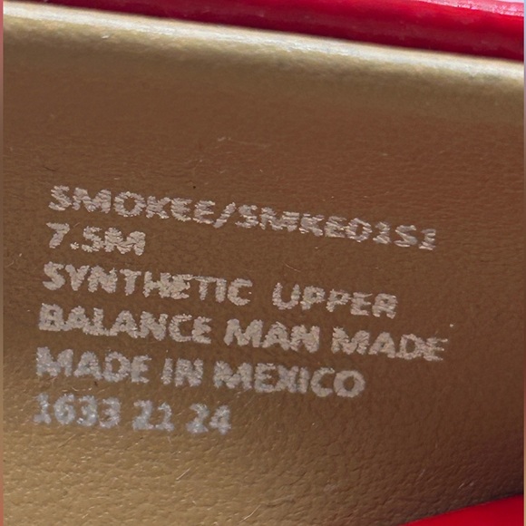 Steve Madden Smokee Red Slingback Flats | Silver Buckle Detail Sz 7.5 Vegan NWB - Picture 11 of 13